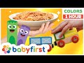 Toddler Learning Video COLOR CREW MAGIC Train Spaghetti DIY Kitchen For Kids BabyFirst TV