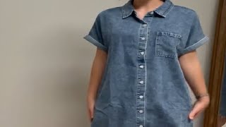 LOOKUB Denim Dress for Women 2024 Summer Dresses Review