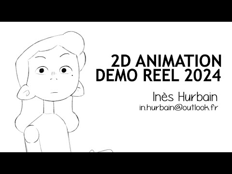 Inès Hurbain | 2D Animation Demo Reel (2024)