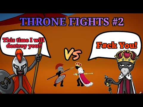 King Zarek Vs Atreyos Throne Fights #2 ATREYOS WANTS TO REVENGE! Stick War Legacy Mods Funny Moments