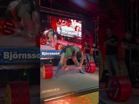 505kg WORLD RECORD by Rogue Athlete Hafthor Bjornsson! #ryourogue