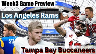 #NFL Week3 Preview バッカニアーズ vs  ラムズ 注目ポイントを解説 9/27 5:25@DAZN