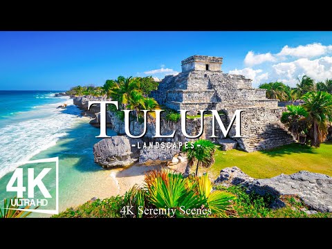 4K Tulum • Discovering the Pristine Beaches and Ancient Ruins of Mexico's Coastal Paradise