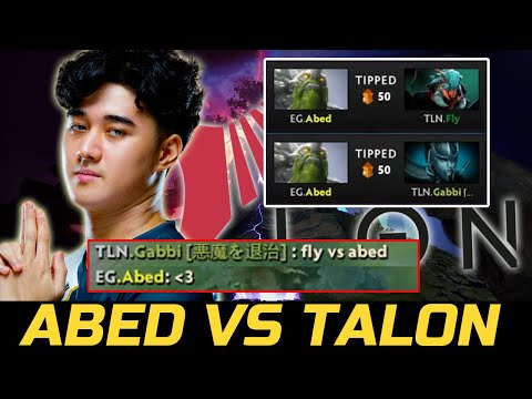 ABED MEETS TALON ESPORTS IN PUBS - 0 DEATH MID DOTA 2
