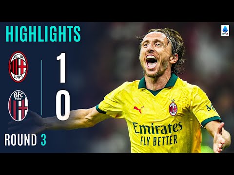 MILAN-BOLOGNA 1-0 | HIGHLIGHTS | Modric Wins It For Milan! | Serie A 2025/26