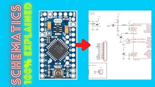 Arduino Pro Mini Board Schematics 100% Explained