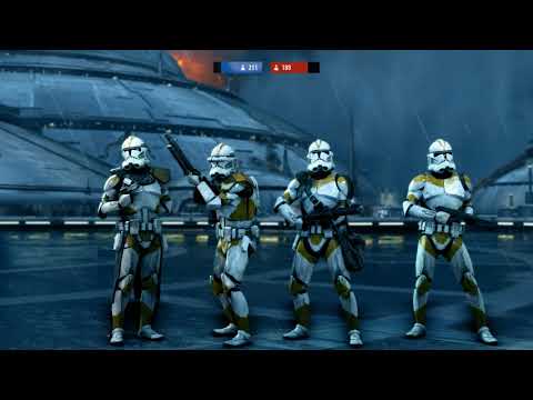 212th Attack Battalion Gameplay on Kamino (ARCADE) - Star Wars Battlefront 2