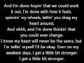 A Little Bit Stronger - Sara Evans (w/ lyrics)
