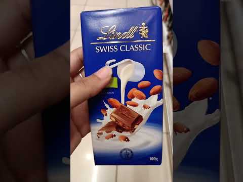Lindt Swiss milk chocolate 🤤🤩💓