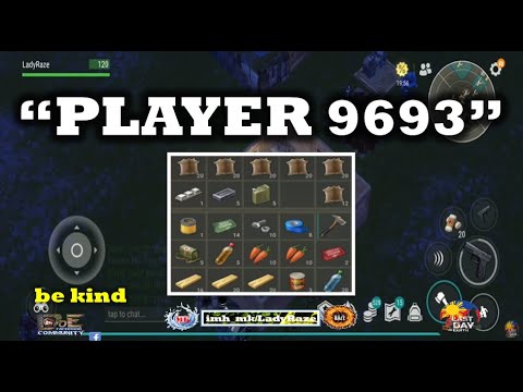 "PLAYER 9693" using tanning rack to block | REVEGE RAID -  Last Day On Earth