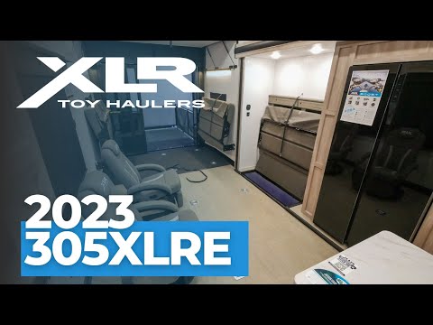 Thumbnail for Tour the 2023 XLR 305XLRE Toy Hauler Video