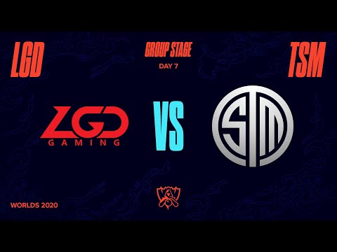 LGD vs TSM | Worlds Group Stage Day 7 | LGD Gaming vs Team SoloMid (2020)