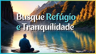 Busque Refúgio de Tranquilidade em Meio ao Turbilhão Diário | Mensagem e Reflexão para Vida