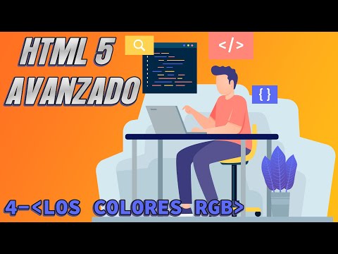 Part of a video titled Los colores RGB en HTML- Capítulo 4 - Curso HTML 5 Avanzado