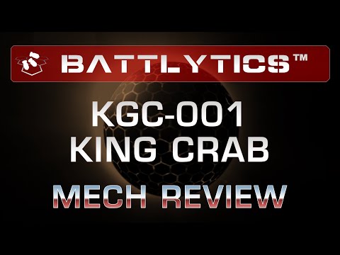 BETTER than the Warhawk?  KGC-001 King Crab Battlytics Mech Review