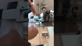 Автоматизированное решение для пришивания этикетки Brother KE-430FX video