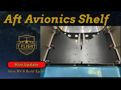 RV-8 Build – Episode 161 | DIY AFT Avionics Shelf from Scrap Carbon Fiber