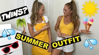 10 minute Fashion challenge | Teagan &amp; Sam