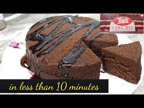 CHOCOLATE CAKE IN MICROWAVE IN 7 mins || Sana K