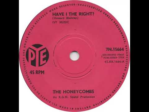 UK New Entry 1964 (160) The Honeycombs - Have I The Right?