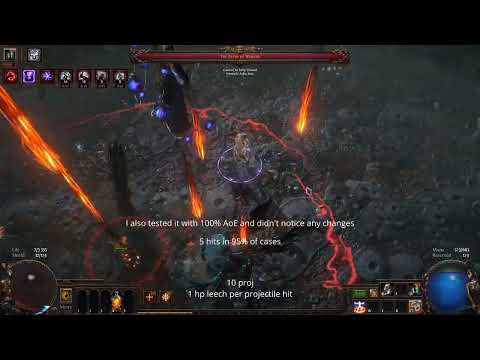 [test] Flamewood totem projectile overlap test