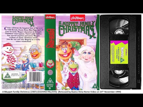 A Muppet Family Christmas (1987) [UK VHS 1994]