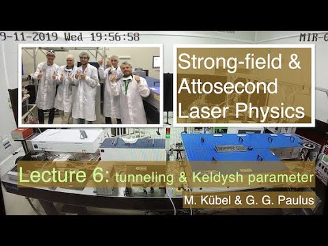 Tunnel ionization and the Keldysh parameter | Lecture 6