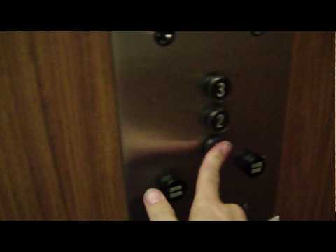 Amazing Old Otis Traction Elevator @ Wachovia Building Bedford VA w/ "some guests"