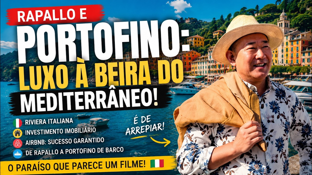 RAPALLO E PORTOFINO: LUXO À BEIRA DO MEDITERRÂNEO | Peter Liu
