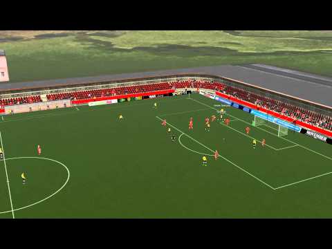 Lusitano VRSA vs Sourense - Golo de Danny 90 minutos