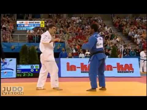 Judo European Championships Teams 2013: Men Semi Final GEO - NED: [-90kg] LIPARTELIANI - ELMONT