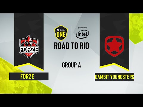 CS:GO - forZe vs. Gambit Youngsters [Overpass] Map 1 - ESL One Road to Rio - Group A - CIS