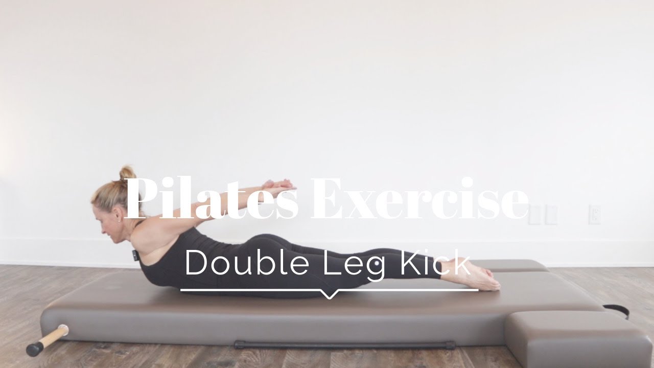 Pilates Mat - Double Leg Kick Exercise - YouTube