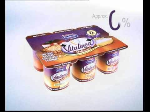 TV Advert Danone Vitalinea Brand
