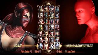 Mortal Kombat ✯ Character Select Screen Glitch