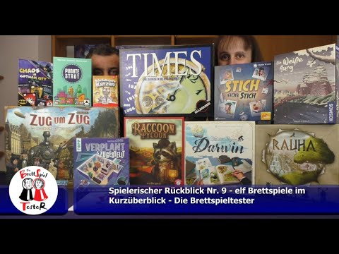 Spielerischer Rückblick Nr. 9 - elf Brettspiele im Kurzüberblick - Brettspiel - Die Brettspieltester