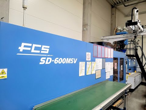 Инжекционно-литьевая машина для литья пластмассы FCS SD-600MSV 2016