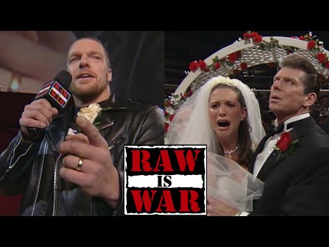 Triple H Reveals He Had Already Married Stephanie McMahon! RAW IS WAR 29/11/99