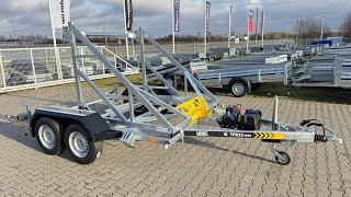 جديد مقطورة كبلية Lorries TPB35-4925 + wciągarka elektryczna | 3500kg | صورة 5 - Autoline