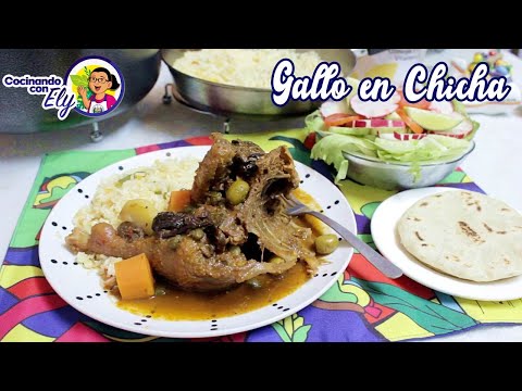 Preparando un Riquísimo GALLO EN CHICHA