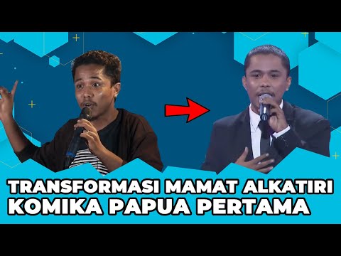 Transformasi Mamat Alkatiri: Komika Papua Pertama di Stand Up Comedy Indonesia