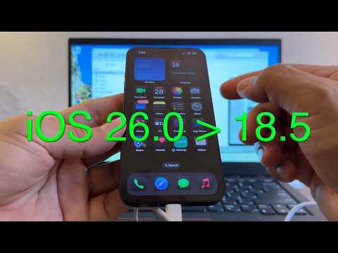 How To Downgrade iOS 26 to iOS 18 Without Losing Any Data - Step by Step Tutorial
