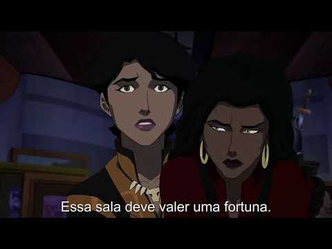 Vixen ,canario negro y atomo vs kuasa