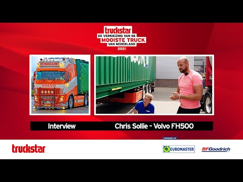 Volvo FH 500 C. Sollie - Mooiste Truck van Nederland 2021