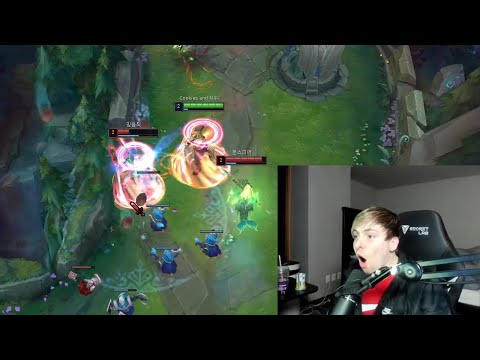 LS insane support Nasus outplay