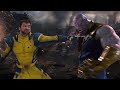 Deadpool And Wolverine Kill Thanos In Endgame