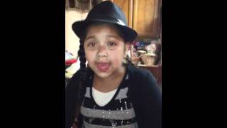 Aniyah white singing mindless behavior