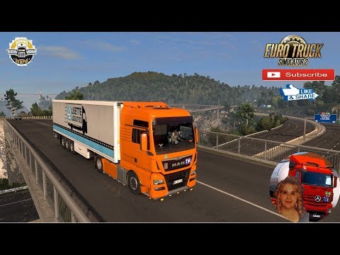 Euro Truck Simulator 2 (1.35) Grand Utopia Map v1.5 by MyGodness MAN TGX e6 + DLC's & Mods