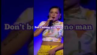 Halsey performing Hurricane live #halsey #halseylive #hurricane