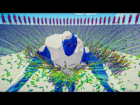 100x ARTEMIS vs EVERY UNIT | TABS - Totally Accurate Battle Simulator